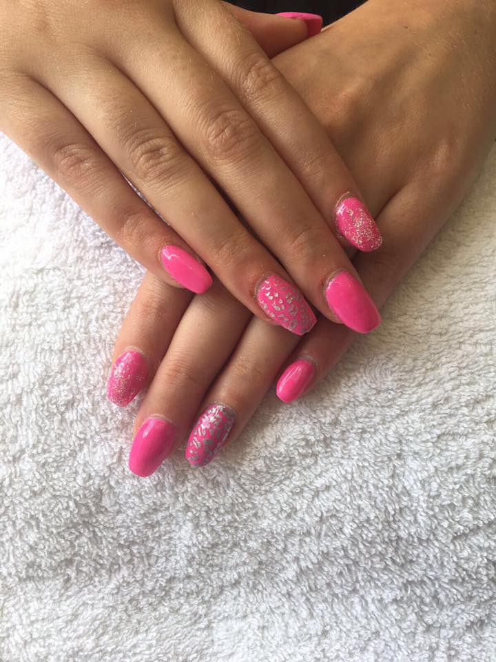 glitter-galmour-roze Miranda's Pedicure & Nagelsalon